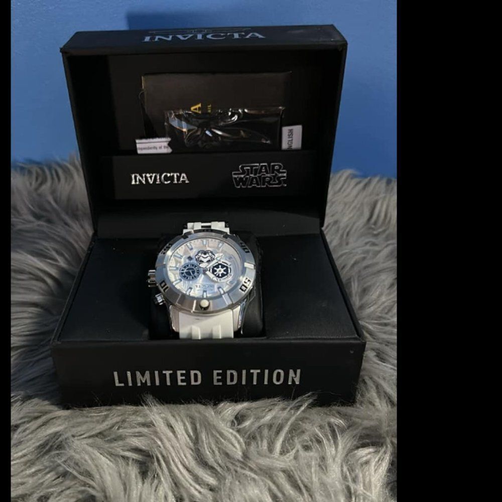 Invicta Star Wars Stormtrooper Watch #547/1977 Limited Edition w/ Original Box
